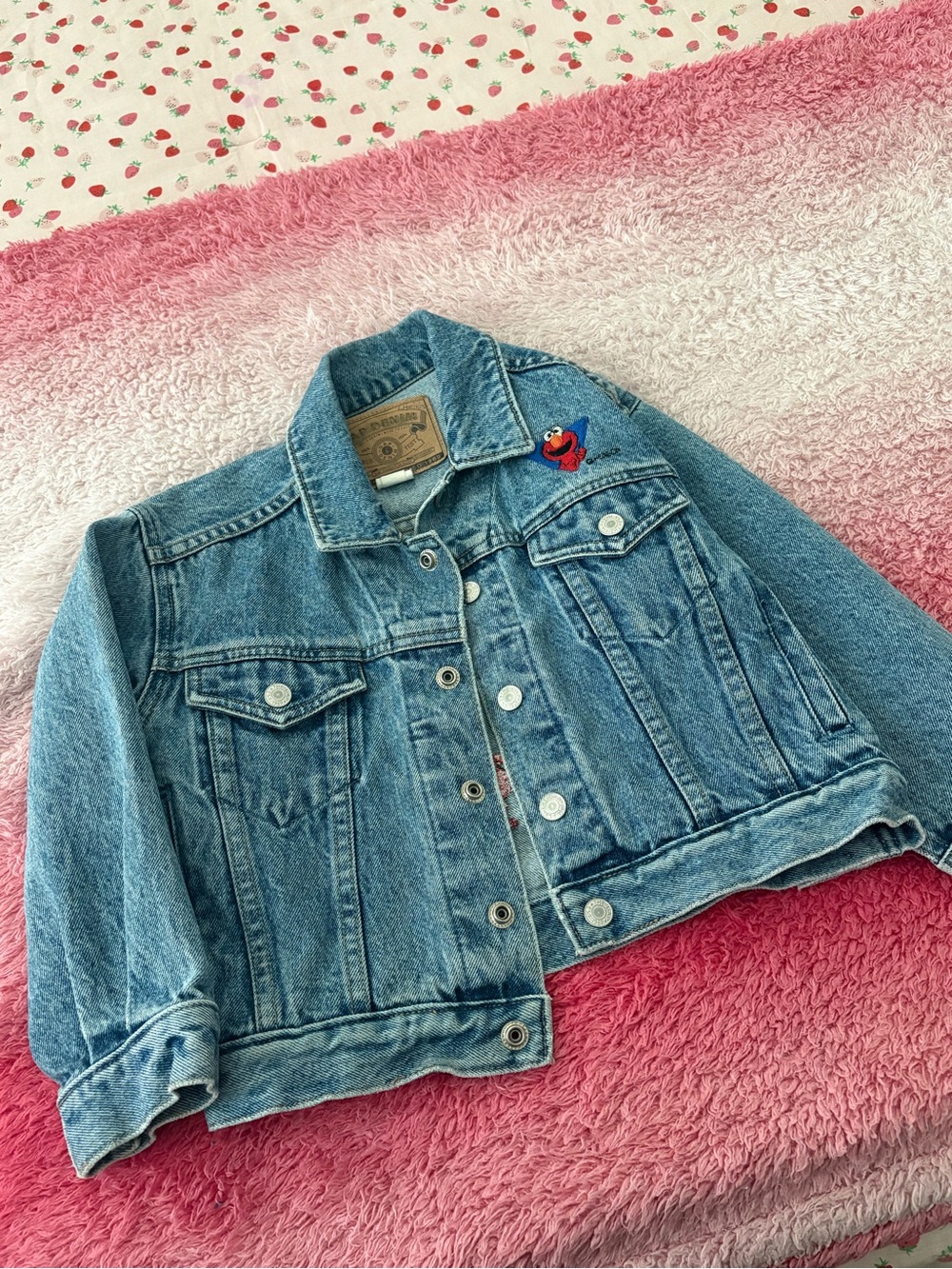 Vintage GAP Elmo denim jacket